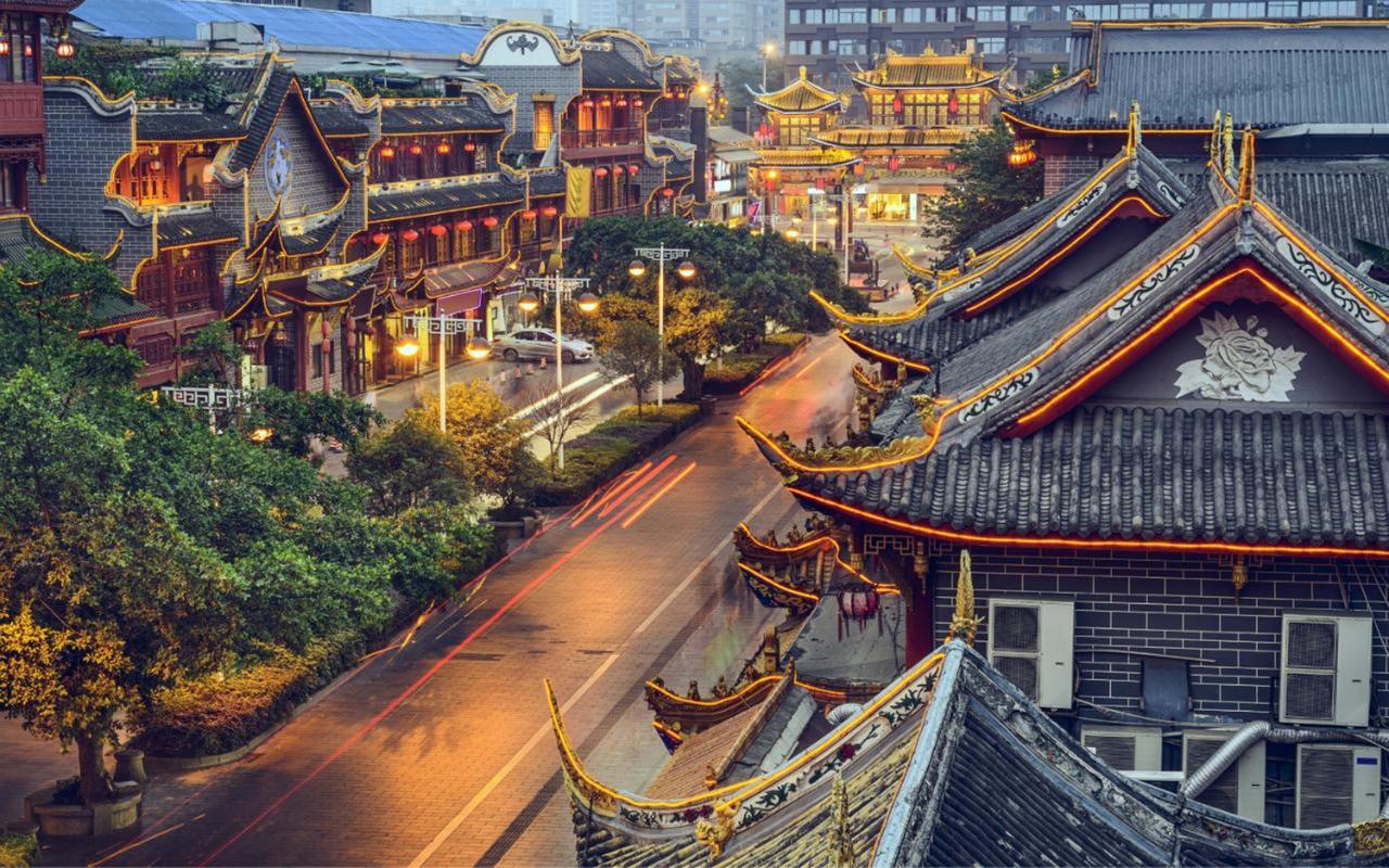 Chengdu Airport Ruijia Hotel Kültér fotó